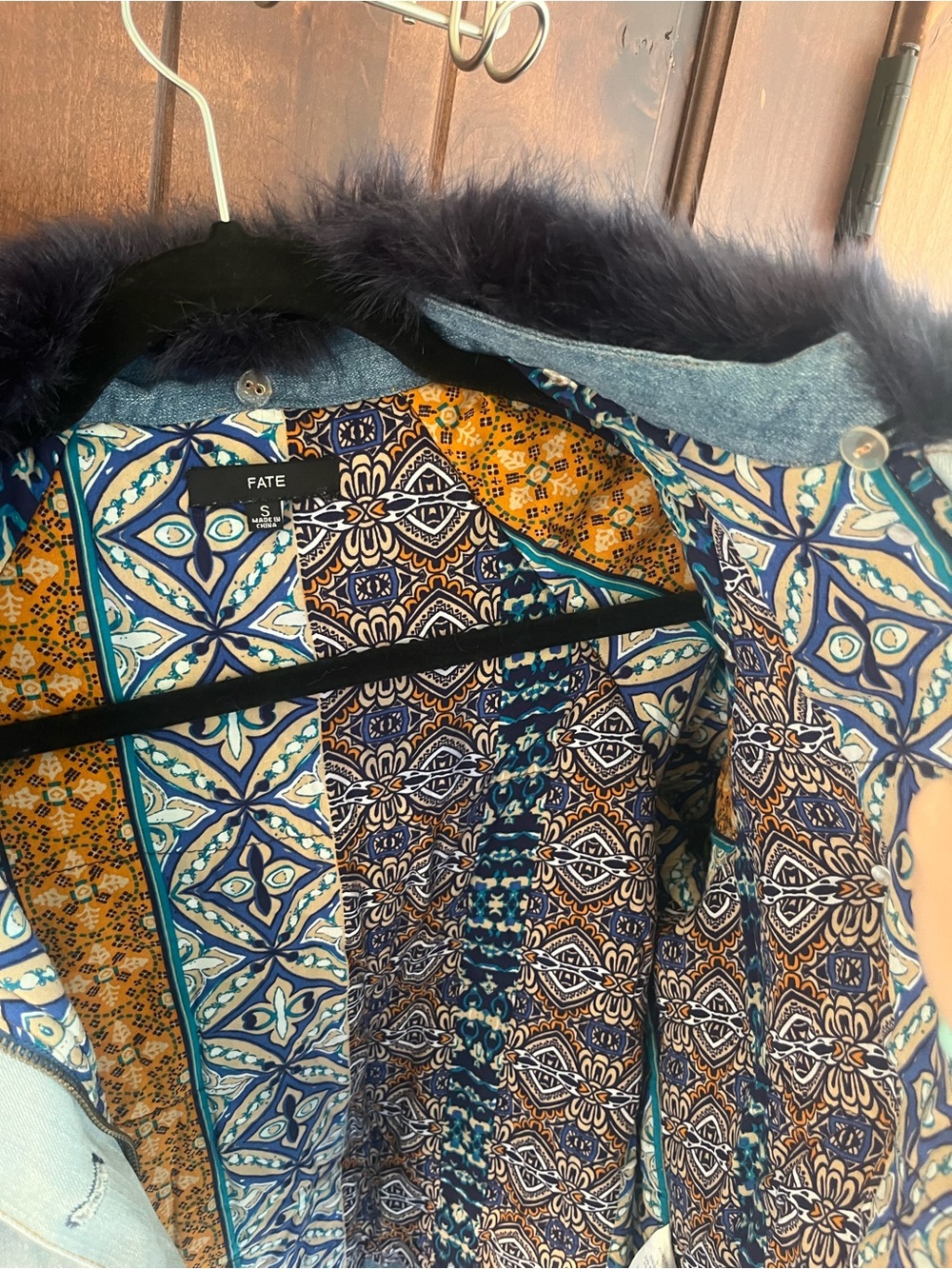 FATE Patchwork Demin Jacket - Picture 7 of 8